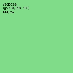 #80DC88 - Feijoa Color Image