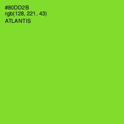 #80DD2B - Atlantis Color Image