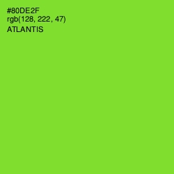 #80DE2F - Atlantis Color Image