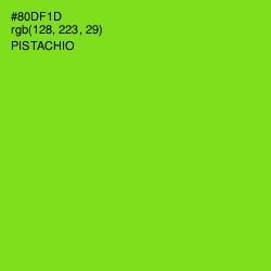 #80DF1D - Pistachio Color Image