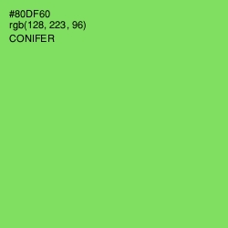 #80DF60 - Conifer Color Image