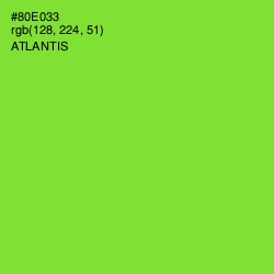 #80E033 - Atlantis Color Image