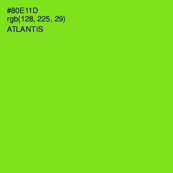 #80E11D - Atlantis Color Image