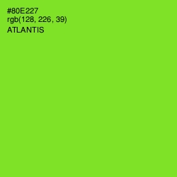 #80E227 - Atlantis Color Image