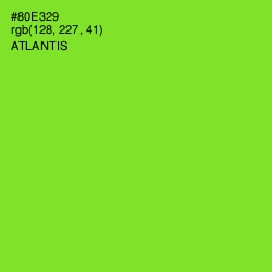 #80E329 - Atlantis Color Image