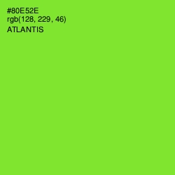 #80E52E - Atlantis Color Image