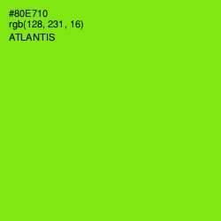 #80E710 - Atlantis Color Image