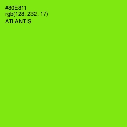 #80E811 - Atlantis Color Image