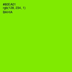 #80EA01 - Bahia Color Image
