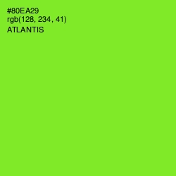 #80EA29 - Atlantis Color Image