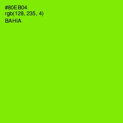 #80EB04 - Bahia Color Image