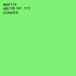 #80F175 - Conifer Color Image