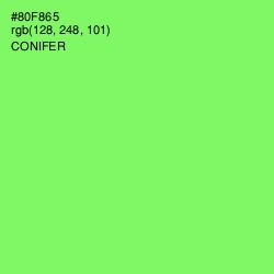 #80F865 - Conifer Color Image