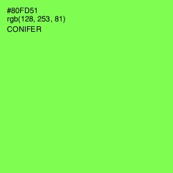 #80FD51 - Conifer Color Image