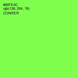 #80FE4C - Conifer Color Image