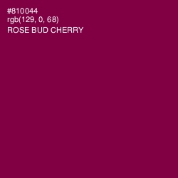 #810044 - Rose Bud Cherry Color Image