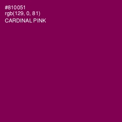 #810051 - Cardinal Pink Color Image