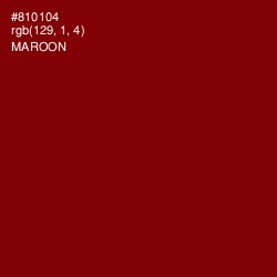 #810104 - Maroon Color Image