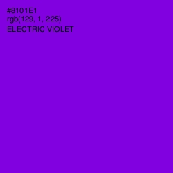 #8101E1 - Electric Violet Color Image