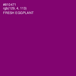 #810471 - Fresh Eggplant Color Image