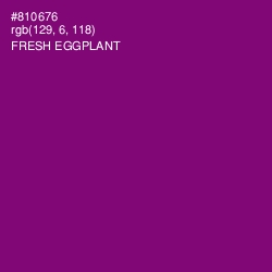 #810676 - Fresh Eggplant Color Image