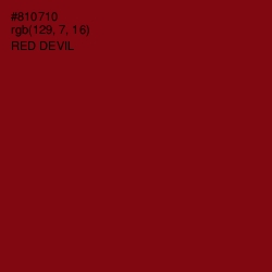 #810710 - Red Devil Color Image