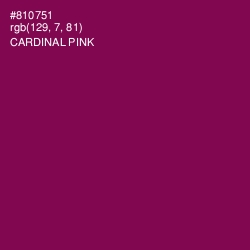 #810751 - Cardinal Pink Color Image