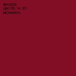 #810E25 - Monarch Color Image