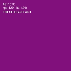 #81107C - Fresh Eggplant Color Image