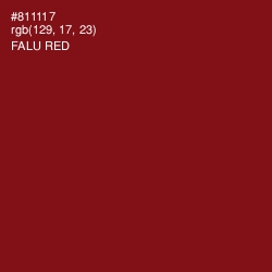 #811117 - Falu Red Color Image
