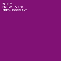 #811174 - Fresh Eggplant Color Image