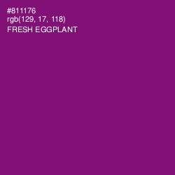 #811176 - Fresh Eggplant Color Image