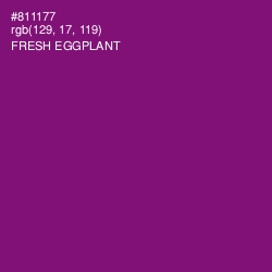 #811177 - Fresh Eggplant Color Image
