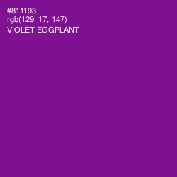 #811193 - Violet Eggplant Color Image