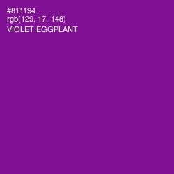 #811194 - Violet Eggplant Color Image