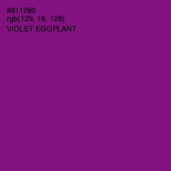 #811280 - Violet Eggplant Color Image