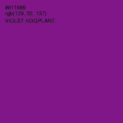 #811689 - Violet Eggplant Color Image