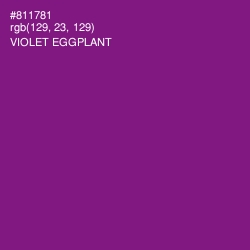 #811781 - Violet Eggplant Color Image