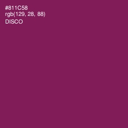 #811C58 - Disco Color Image