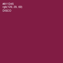 #811D45 - Disco Color Image