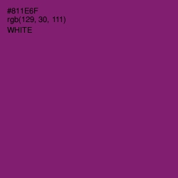#811E6F - Fresh Eggplant Color Image