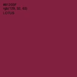 #81203F - Lotus Color Image