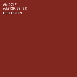 #81271F - Red Robin Color Image