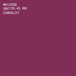 #812D58 - Camelot Color Image