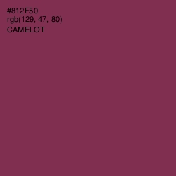 #812F50 - Camelot Color Image