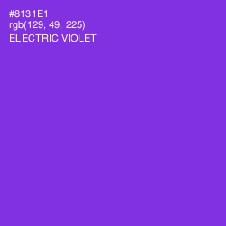 #8131E1 - Electric Violet Color Image