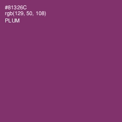 #81326C - Plum Color Image