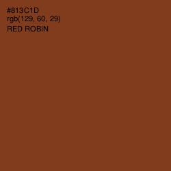 #813C1D - Red Robin Color Image