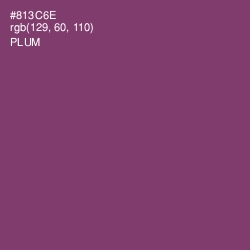 #813C6E - Plum Color Image