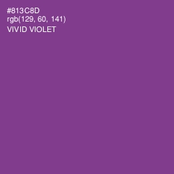 #813C8D - Vivid Violet Color Image